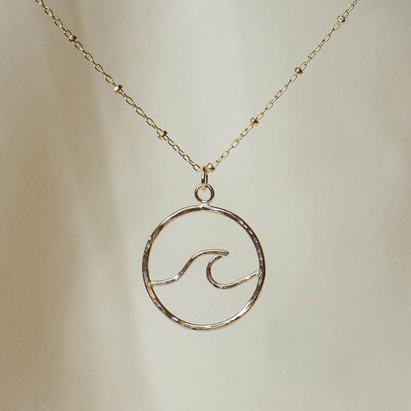 Wave Necklace GF