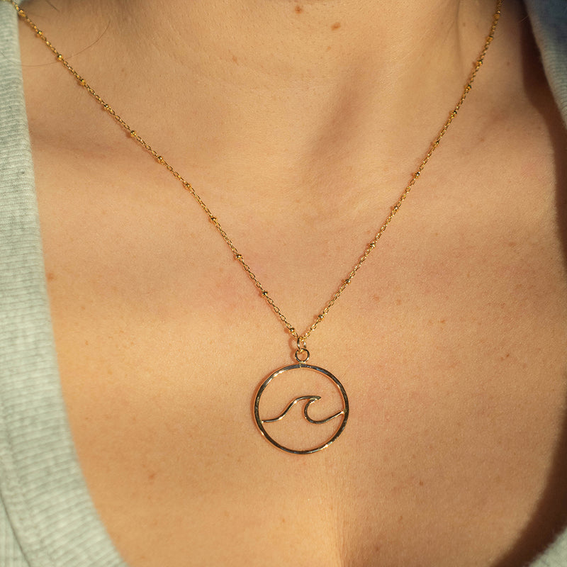 Wave Necklace GF