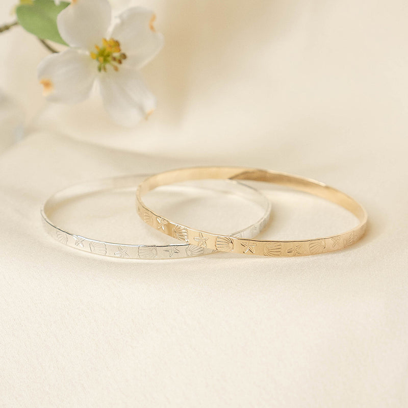Stamped Bangles