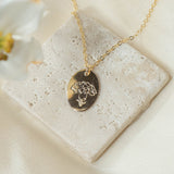 Birth Flower Necklace