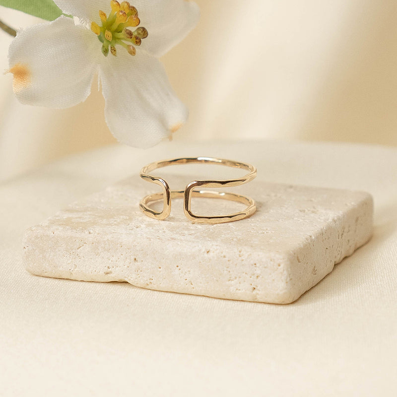 Double Cuff Ring