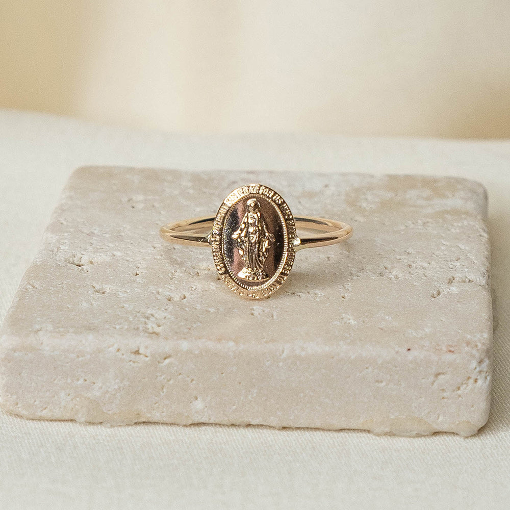訳アリ。マリアring Mother Mary Ring – Aja Jewelry