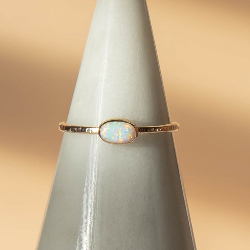 Opal Birch Ring