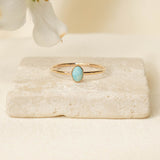 Turquoise Oval Ring