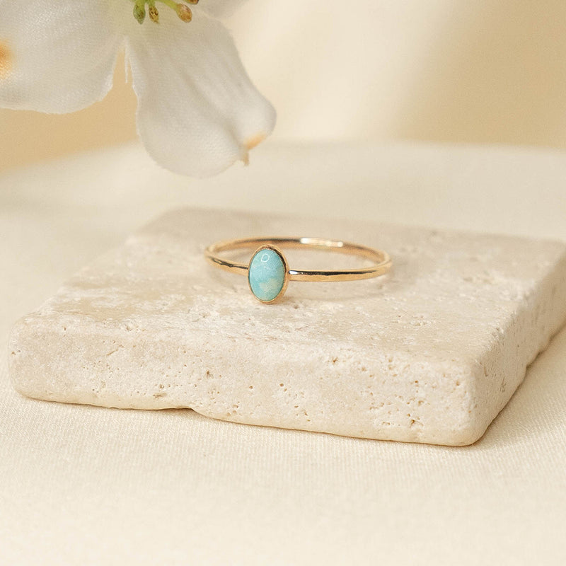 Turquoise Oval Ring